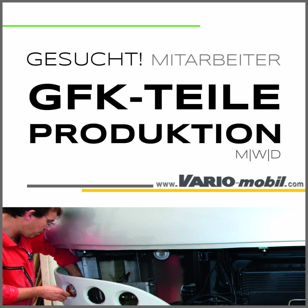 Employees [m|f|d] wanted for GRP parts production for high-end motorhomes